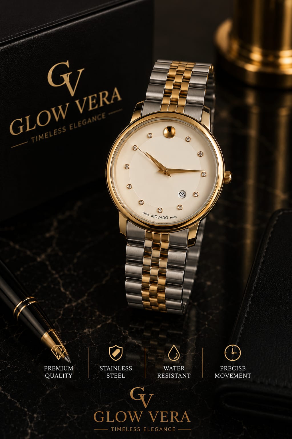Glow Vera Signature Luxury Watch