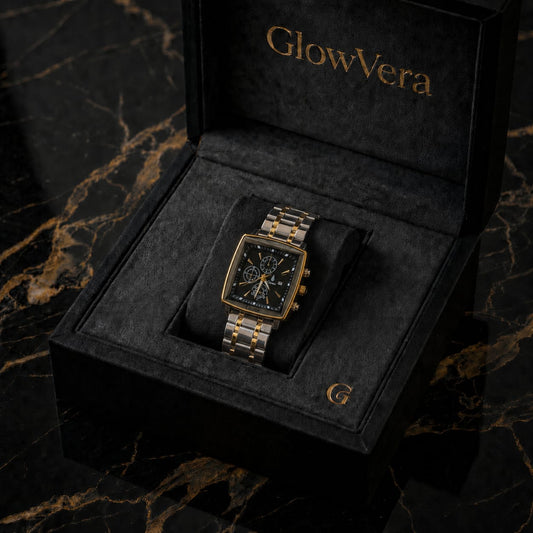 GlowVera Tonneau Chronograph Two-Tone Edition