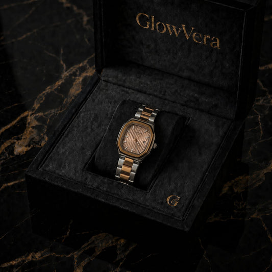 GlowVera Riviera Rose Gold Dial Two-Tone Edition