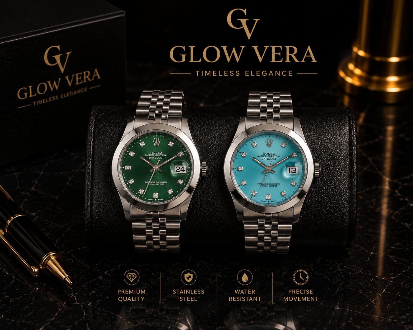Luxury Oyster Perpetual Datejust Style Watch – Classic Premium Edition