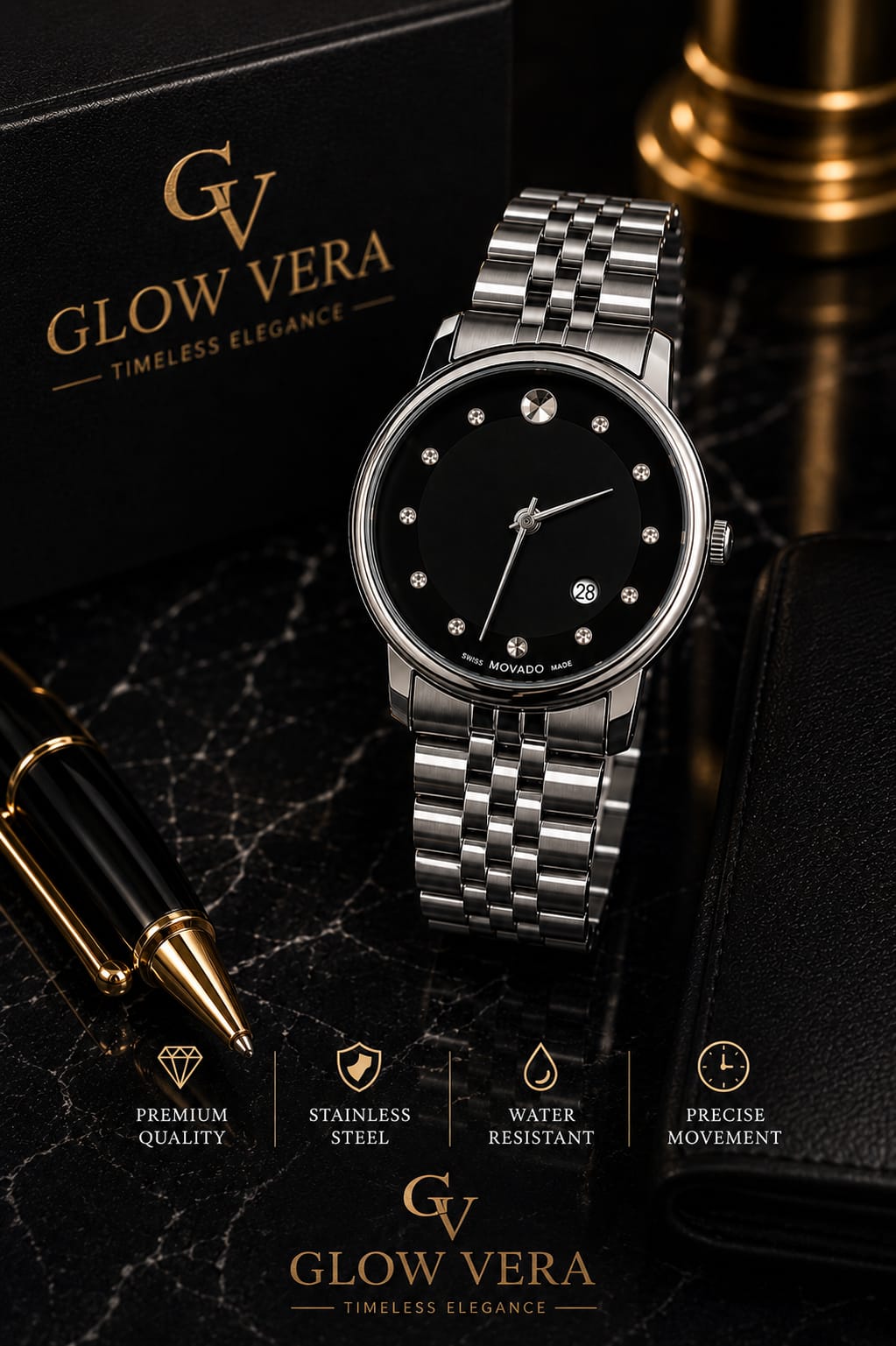 Glow Vera Signature Luxury Watch