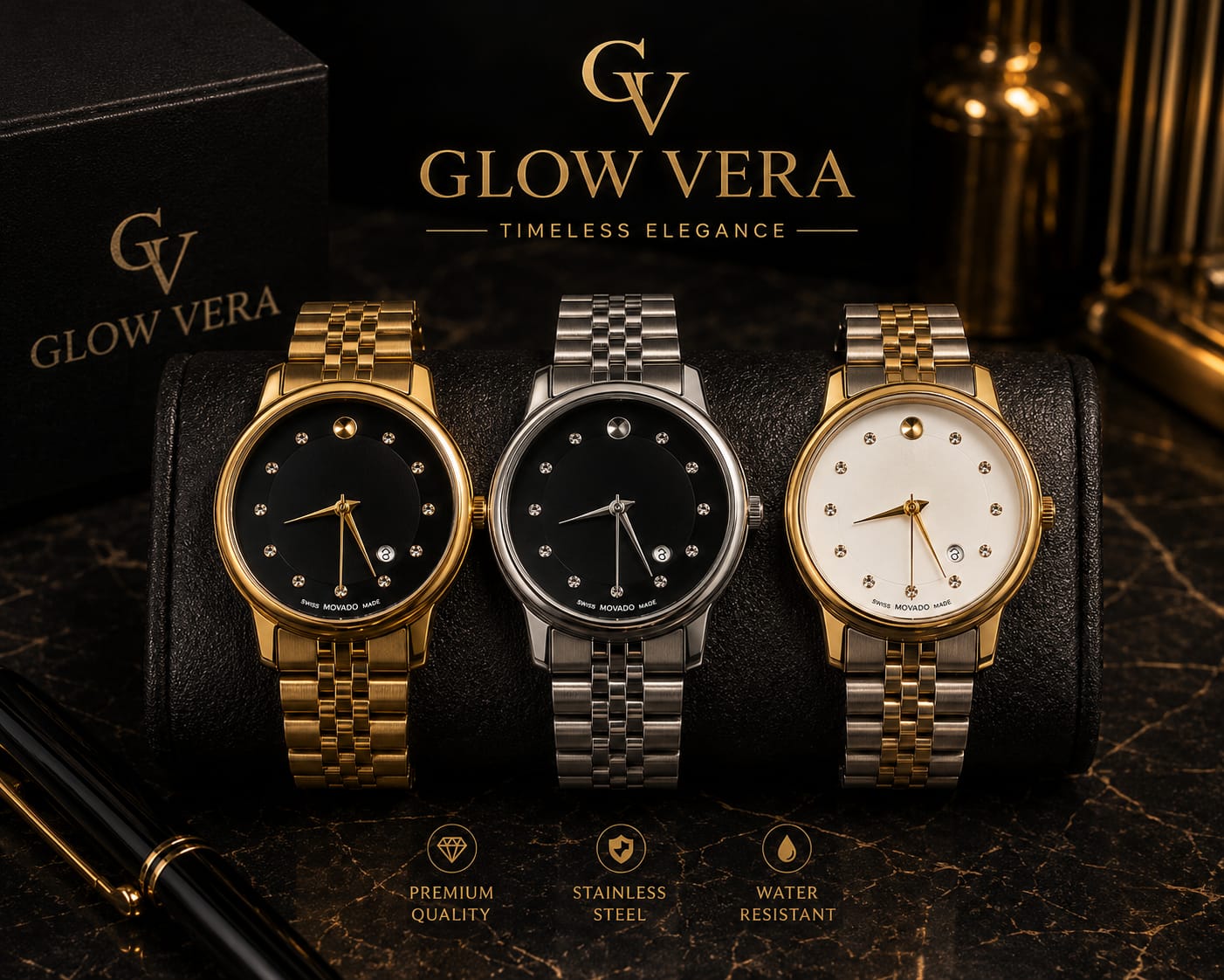 Glow Vera Signature Luxury Watch