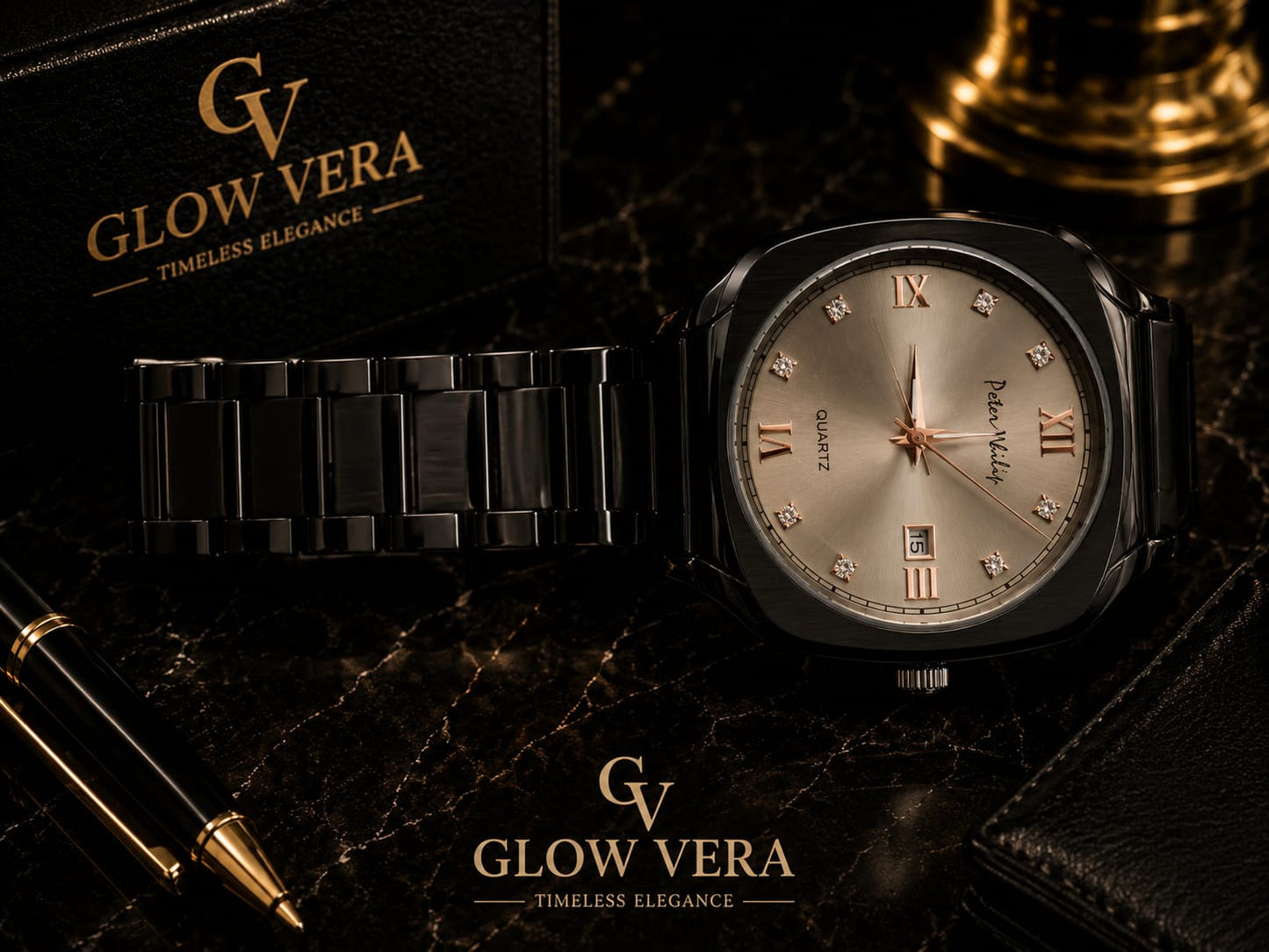 Peter Philip Luxury Two Tone Watch